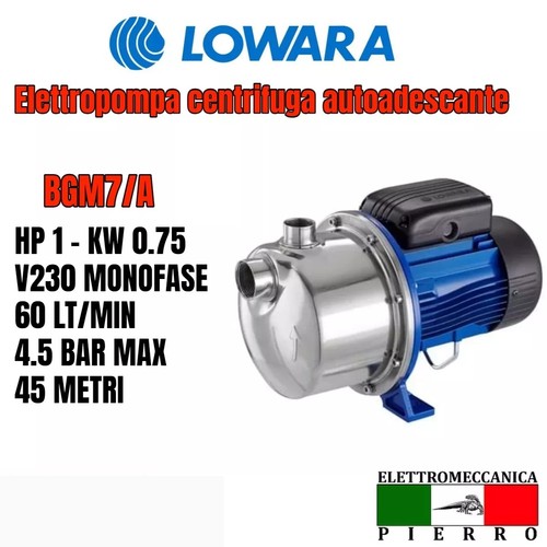 Elettropompa pompa lowara - pompa,